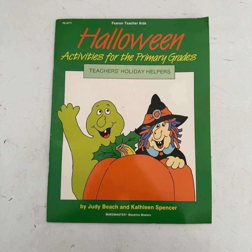 Fearon Halloween Thanksgiving Teachers Holiday Helpers Fall Activities Classroom